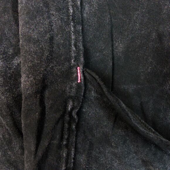 Free People Intimately Just Be Chill Romper Women XS Black Hooded Big Pockets - Picture 10 of 14